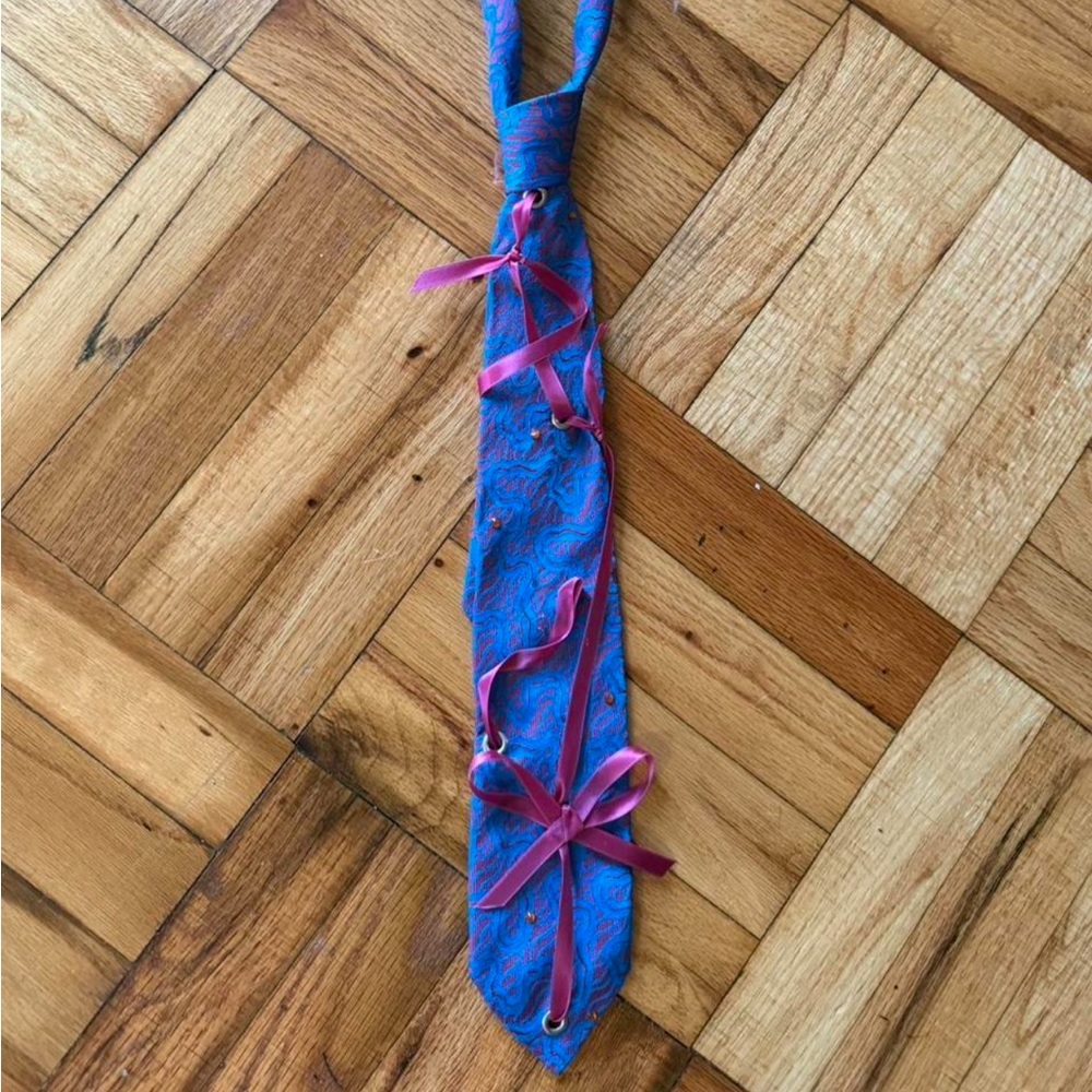 All tied up up-cycled tie!